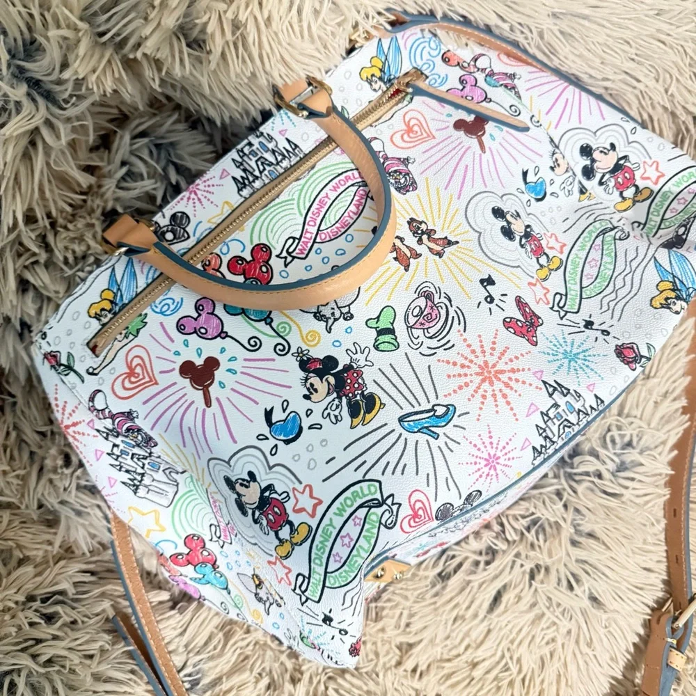 Dooney & Bourke Multicolor Disney Tote - Picture 2 of 4